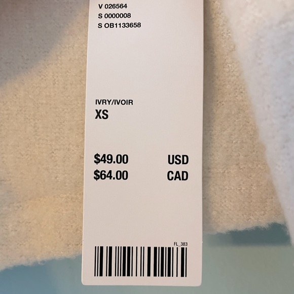 Urban Outfitters Beige Knit Crop Cardigan - Picture 3 of 3